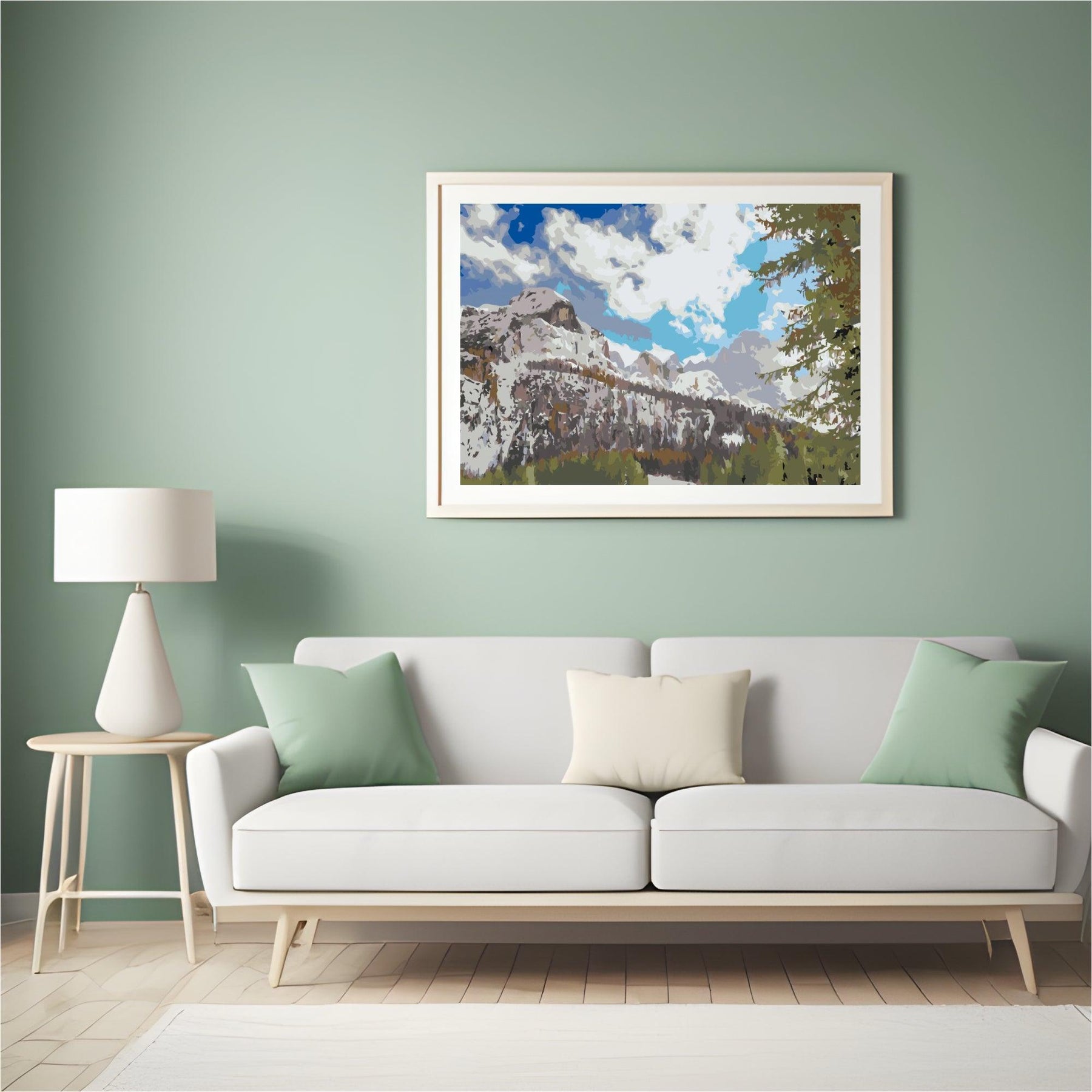 Diamantmaleri - Monte Civetta, Dolomity 2 - SEOS Shop ®