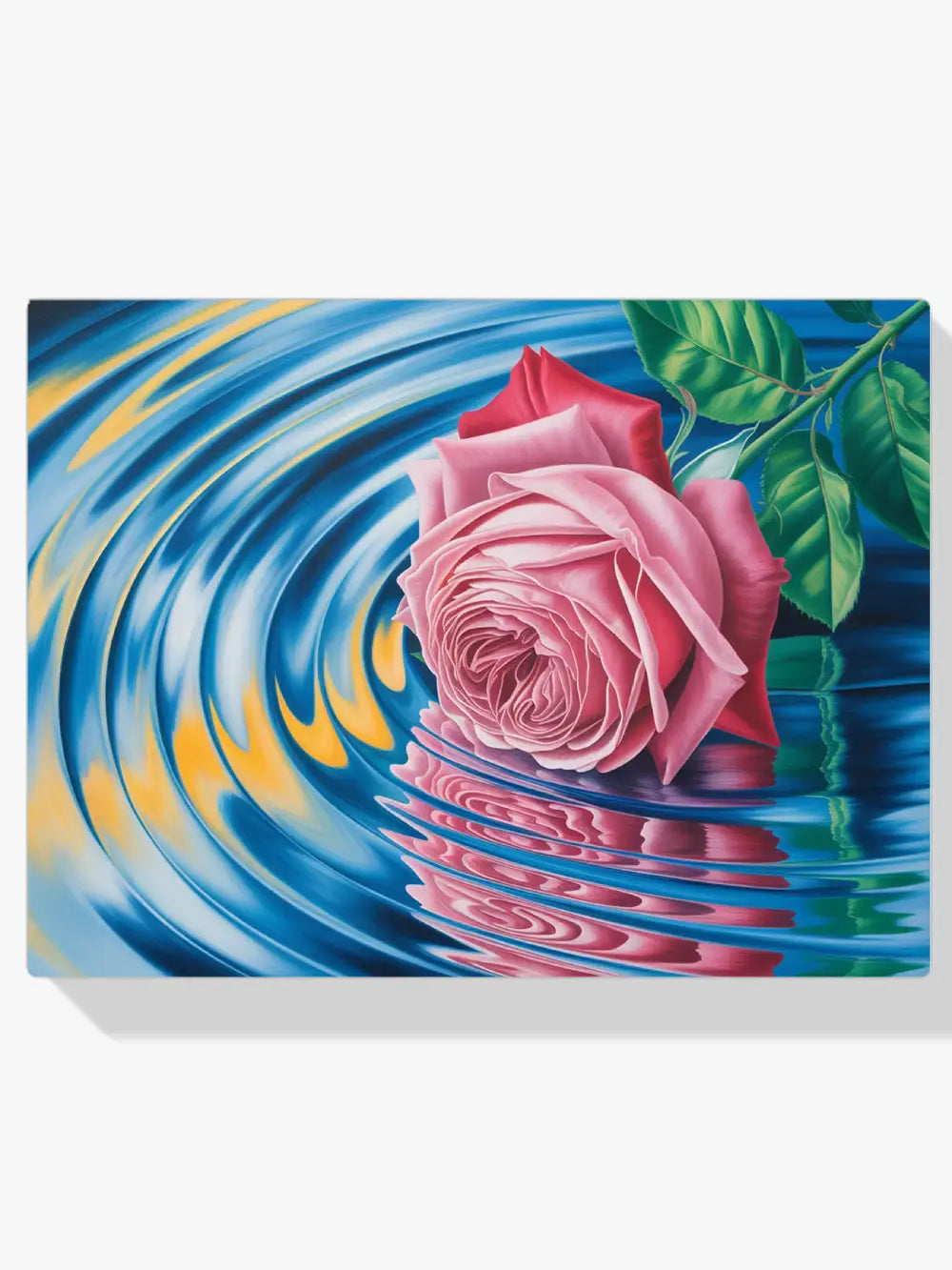 Diamantmaleri - Rose faldt
