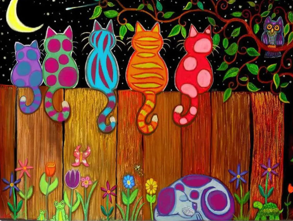 Diamantmaling - Måneskin sammen