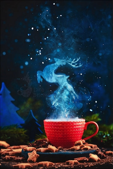 Diamantmaleri - Snedronning Hjort