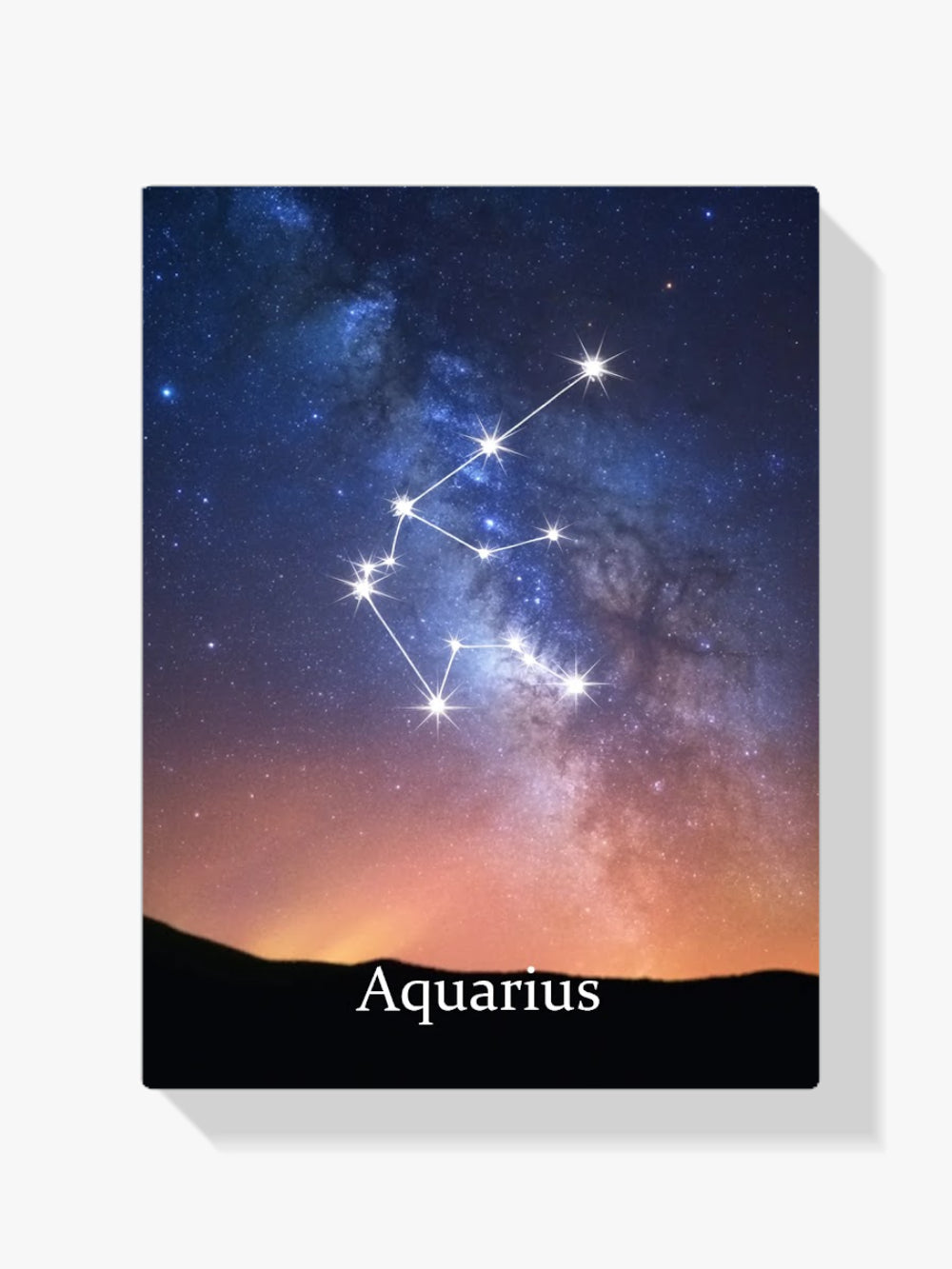 Diamantmaleri - Stjernetegn - Vandmanden