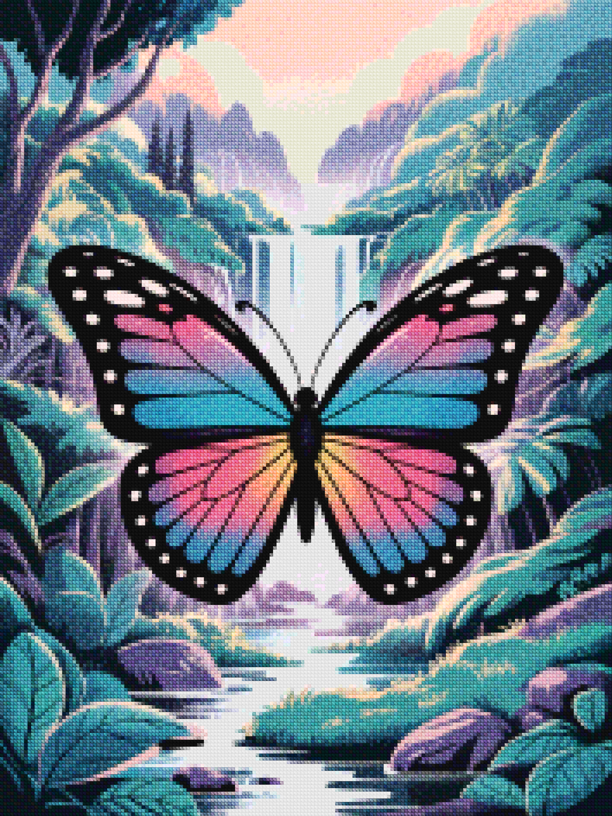 Diamantmaleri - Vinger af forundring