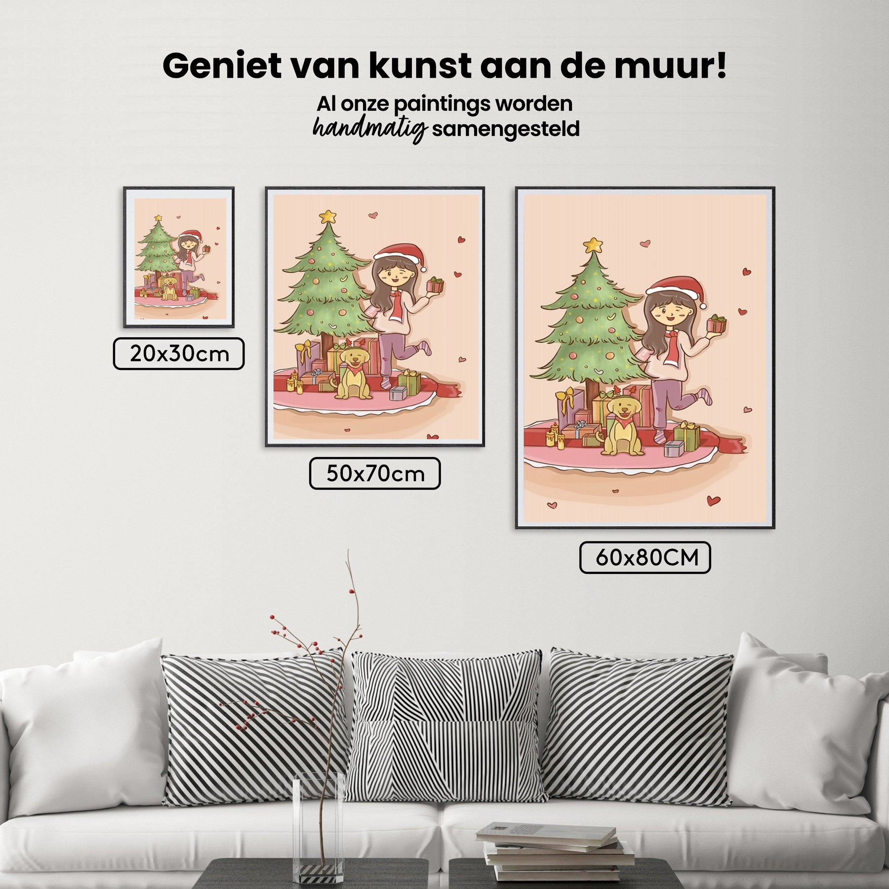 Diamantmaleri - Varm jul