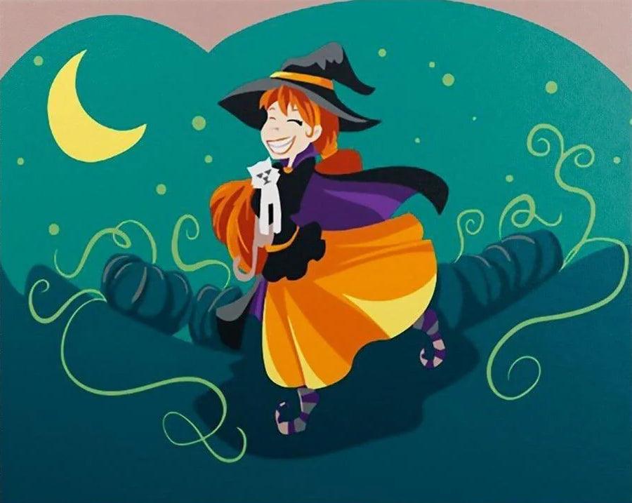 Diamantmaleri Glad, god lille heks - SEOS Shop ®