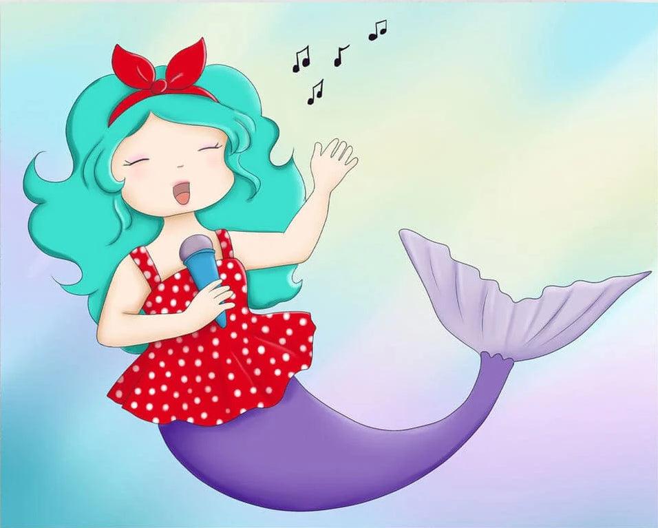 Diamantmaling Havfruesangen - SEOS Shop ®