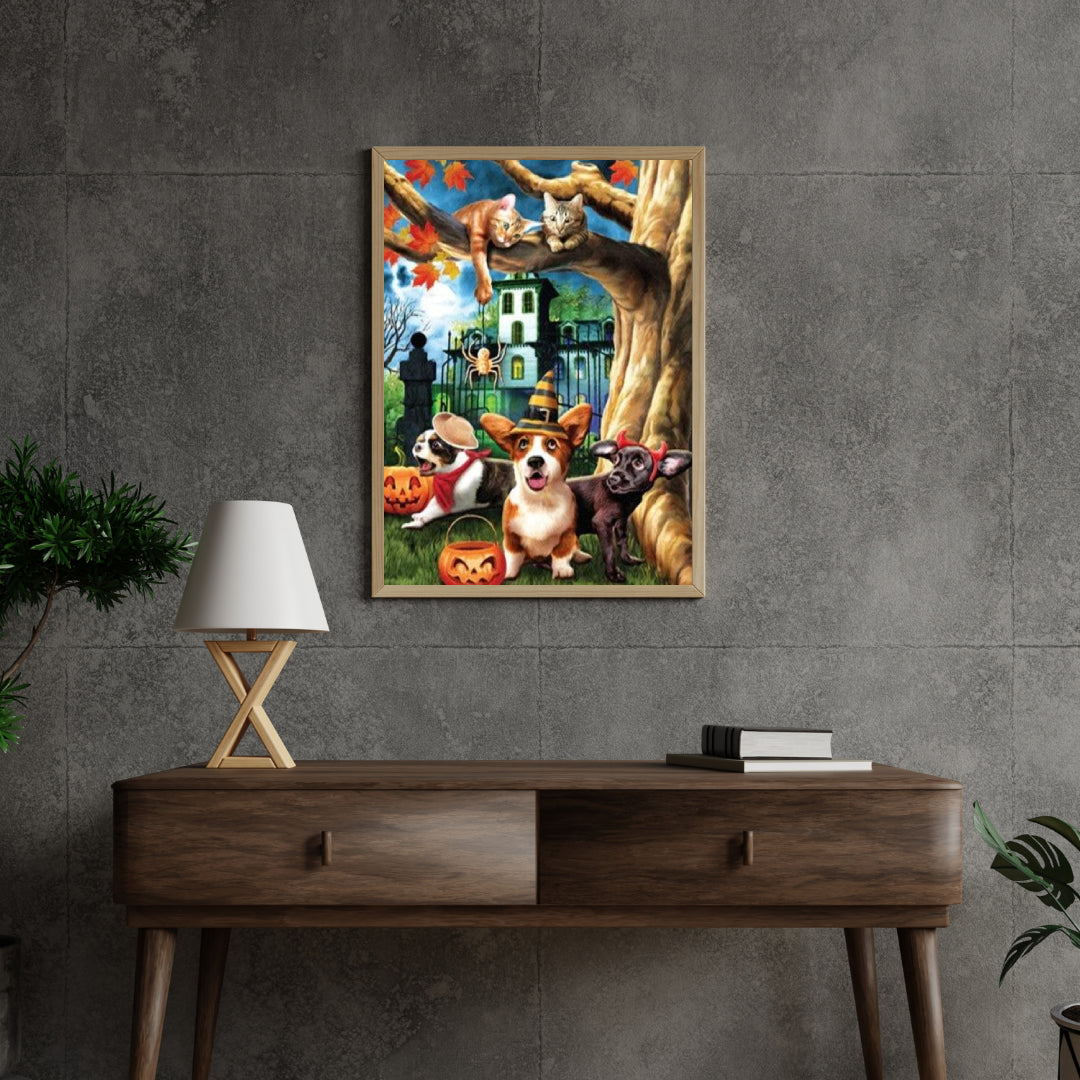 Diamantmaling Katte og Hunde - SEOS Shop ®