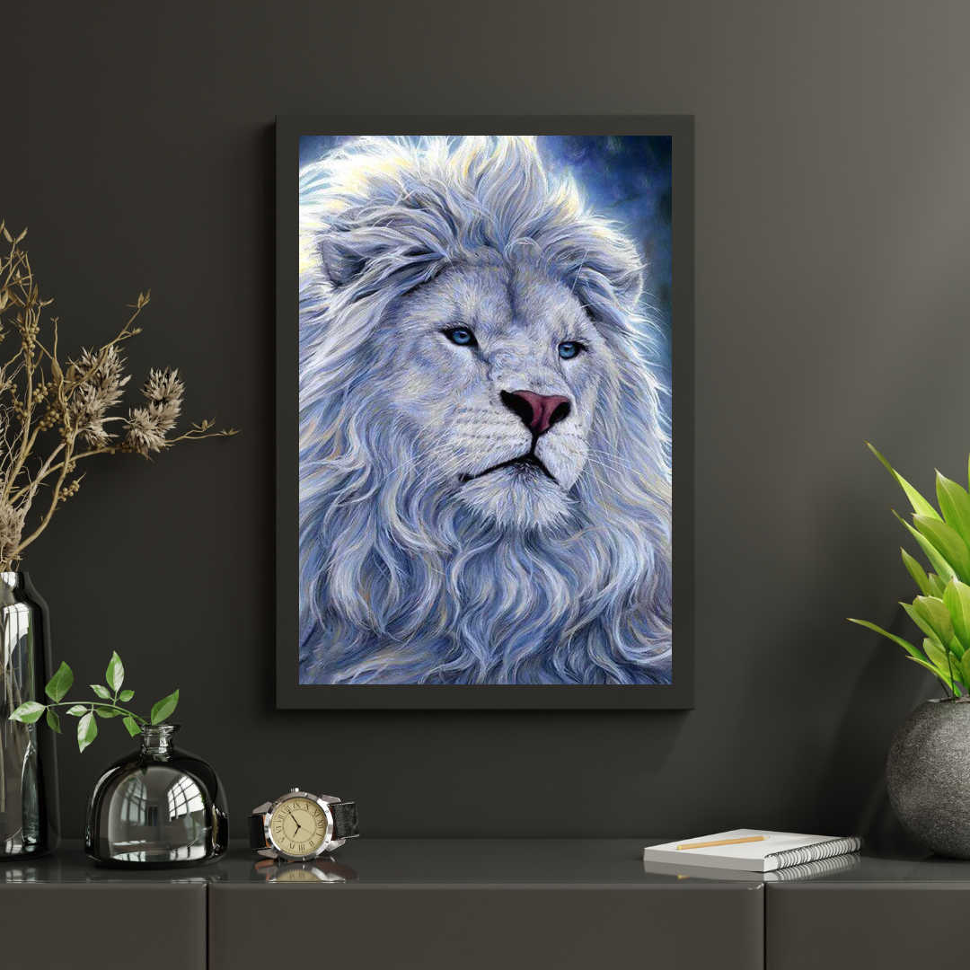 Diamantmaling Løvehoved - SEOS Shop ®