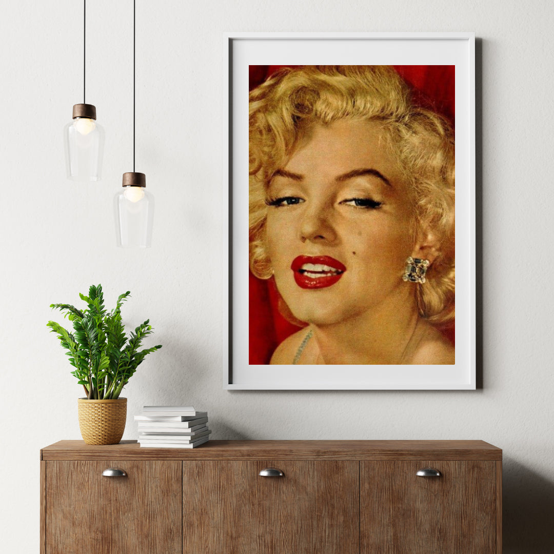 Diamantmaleri Marilyn Monroe portræt - SEOS Shop ®