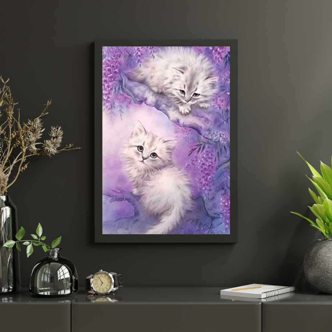 Diamantmaling Søde Katte - SEOS Shop ®