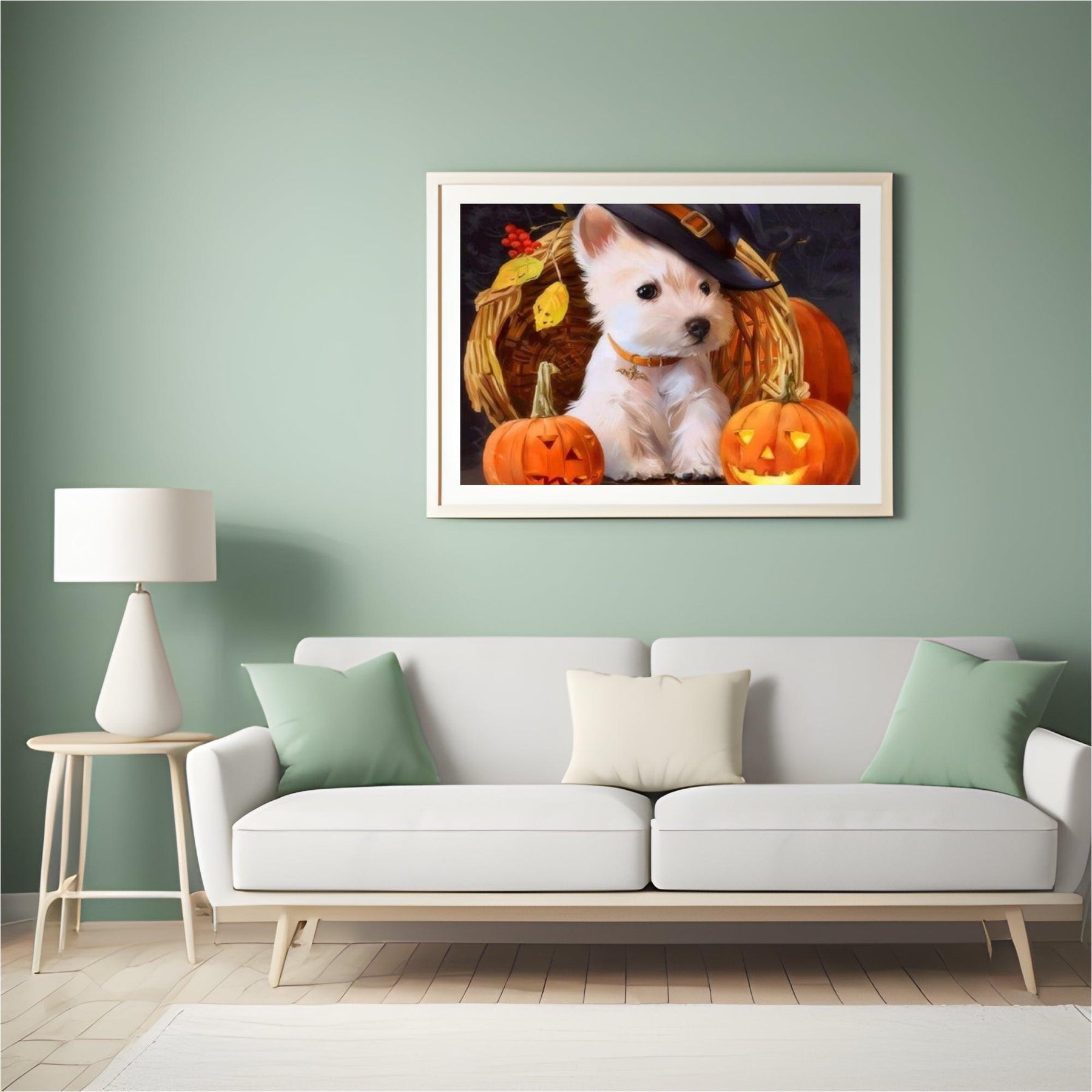 Diamantmaleri West Highland White Terrier - SEOS Shop ®