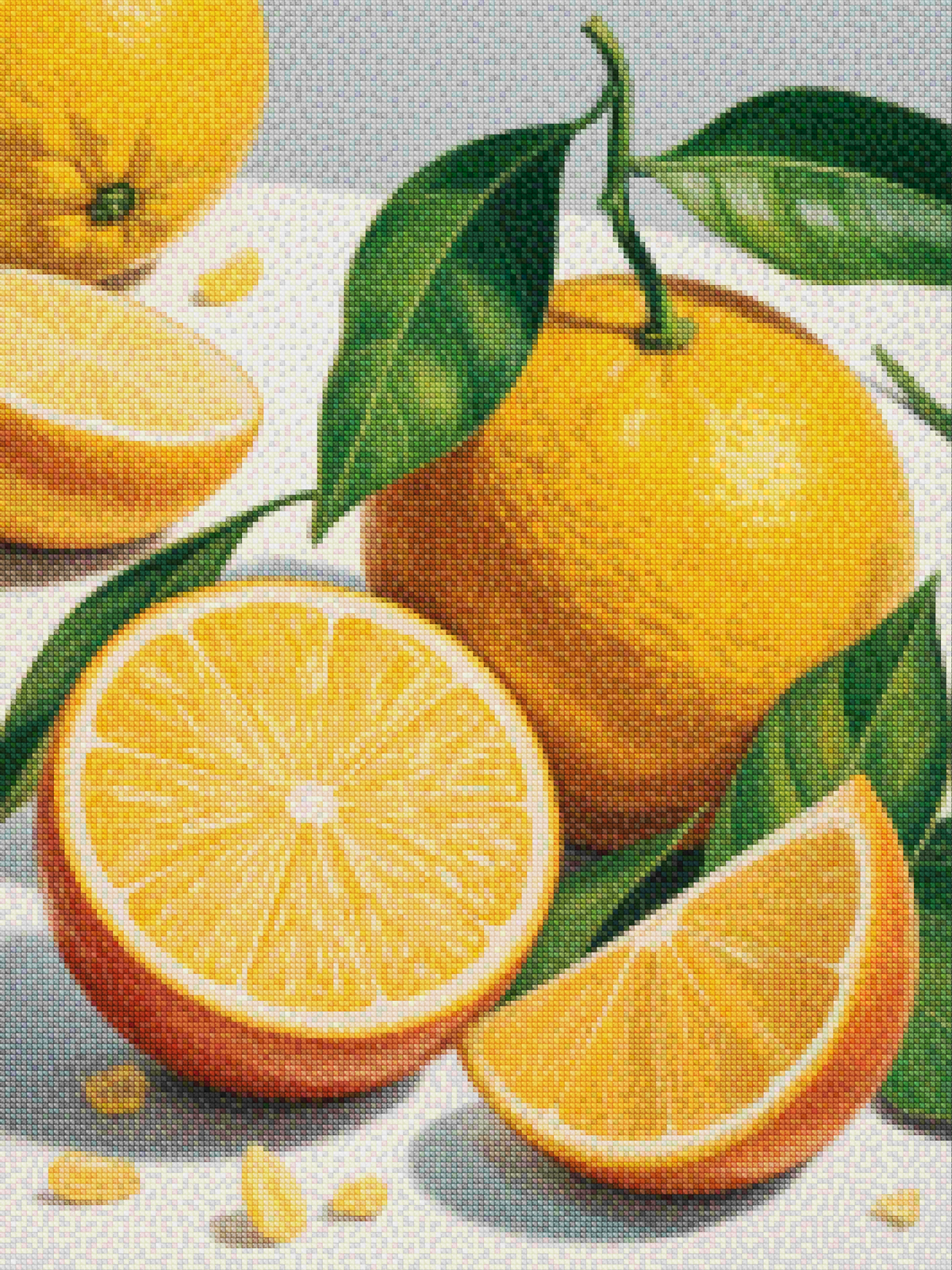Diamantmaleri - Gylden Citrus