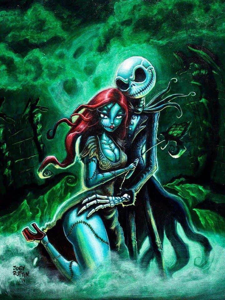 Diamantmaling Halloween-par - SEOS Shop ®