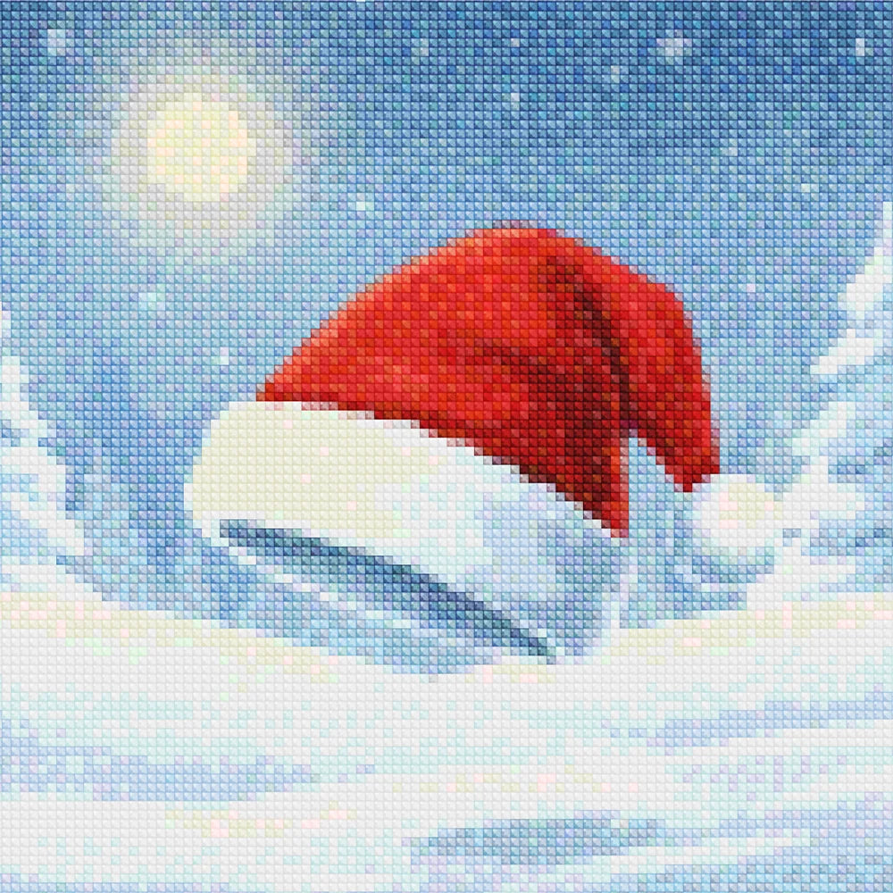 Mini diamantmaleri - Kirsebærflod