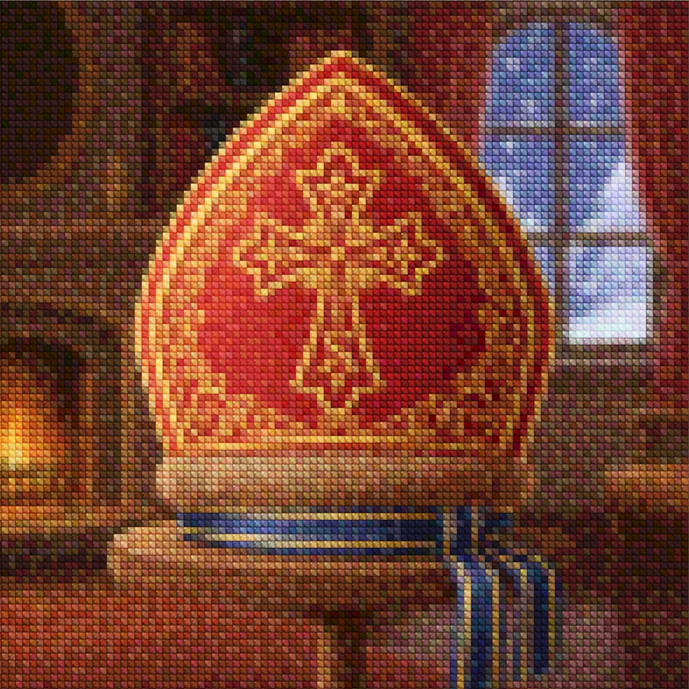 Mini diamantmaleri - Kirsebærflod