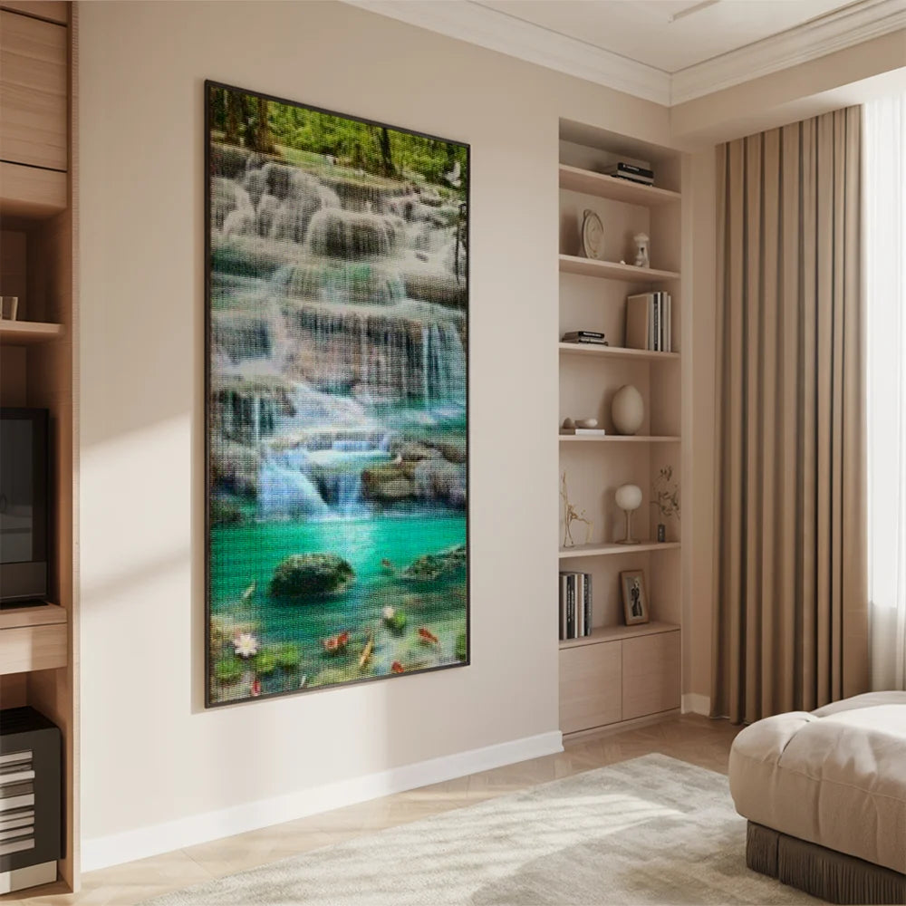 Smukt vandfald | Storformat - SEOS Shop ®