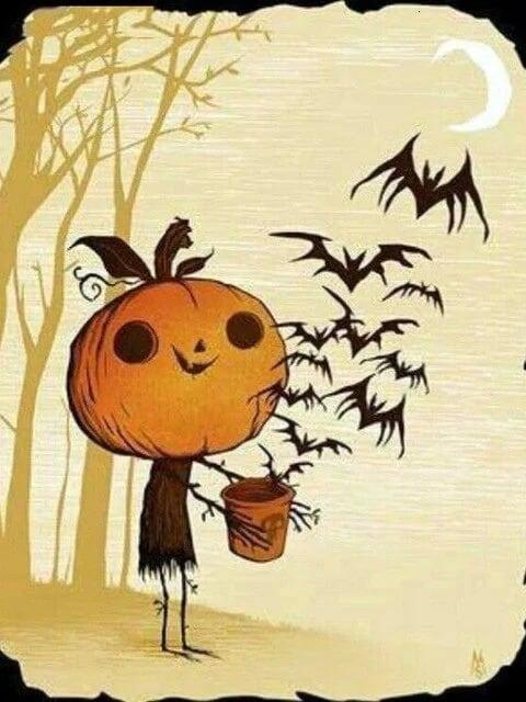 Diamantmaling Græskar - SEOS Shop ®