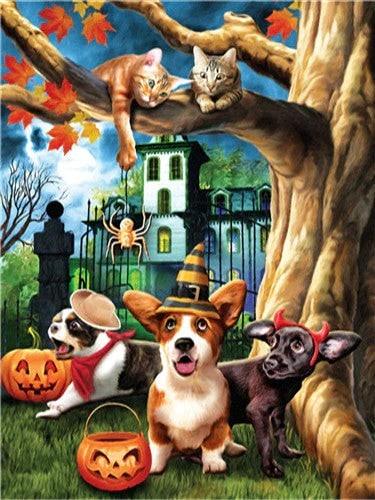 Diamantmaling Katte og Hunde - SEOS Shop ®