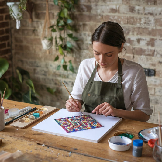 Hoe draagt een creatieve hobby bij aan mindfulness
