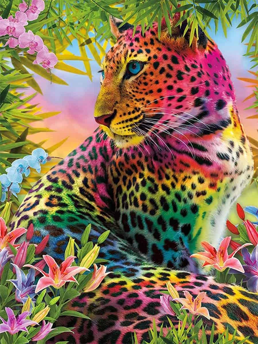 Diamantmaleri Leopardfarvet - SEOS Shop ®