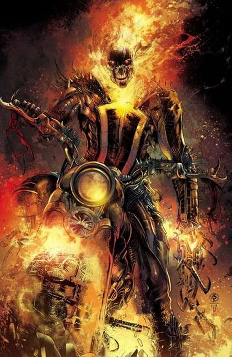 Diamantmaleri Ghost Rider - SEOS Shop ®