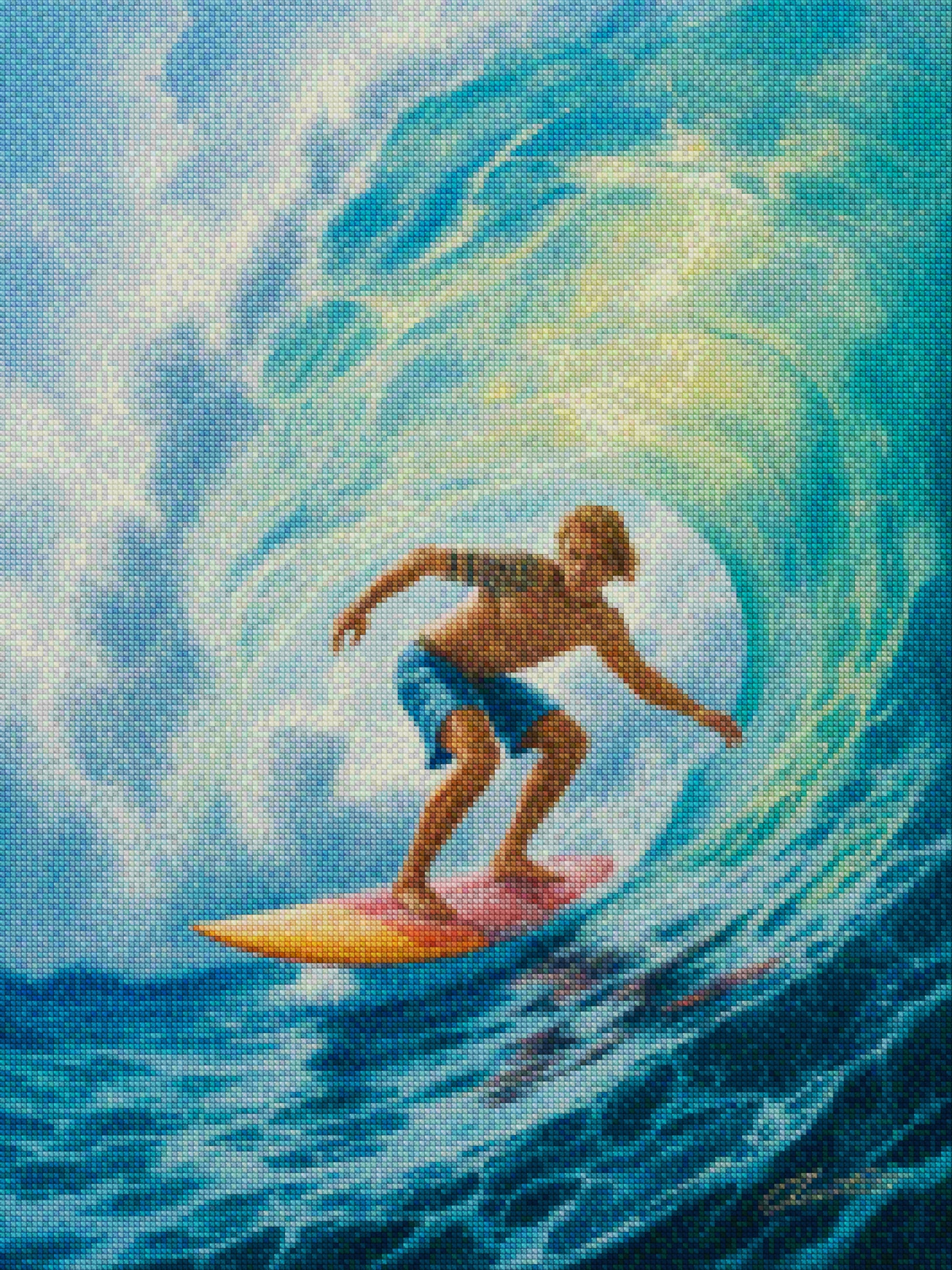 Diamantmaling - Toppen af krøllet