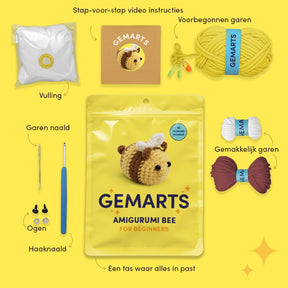 Amigurumi Honningbi - Gemarts