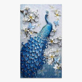 Blå påfugl | Stor størrelse - SEOS Shop ®