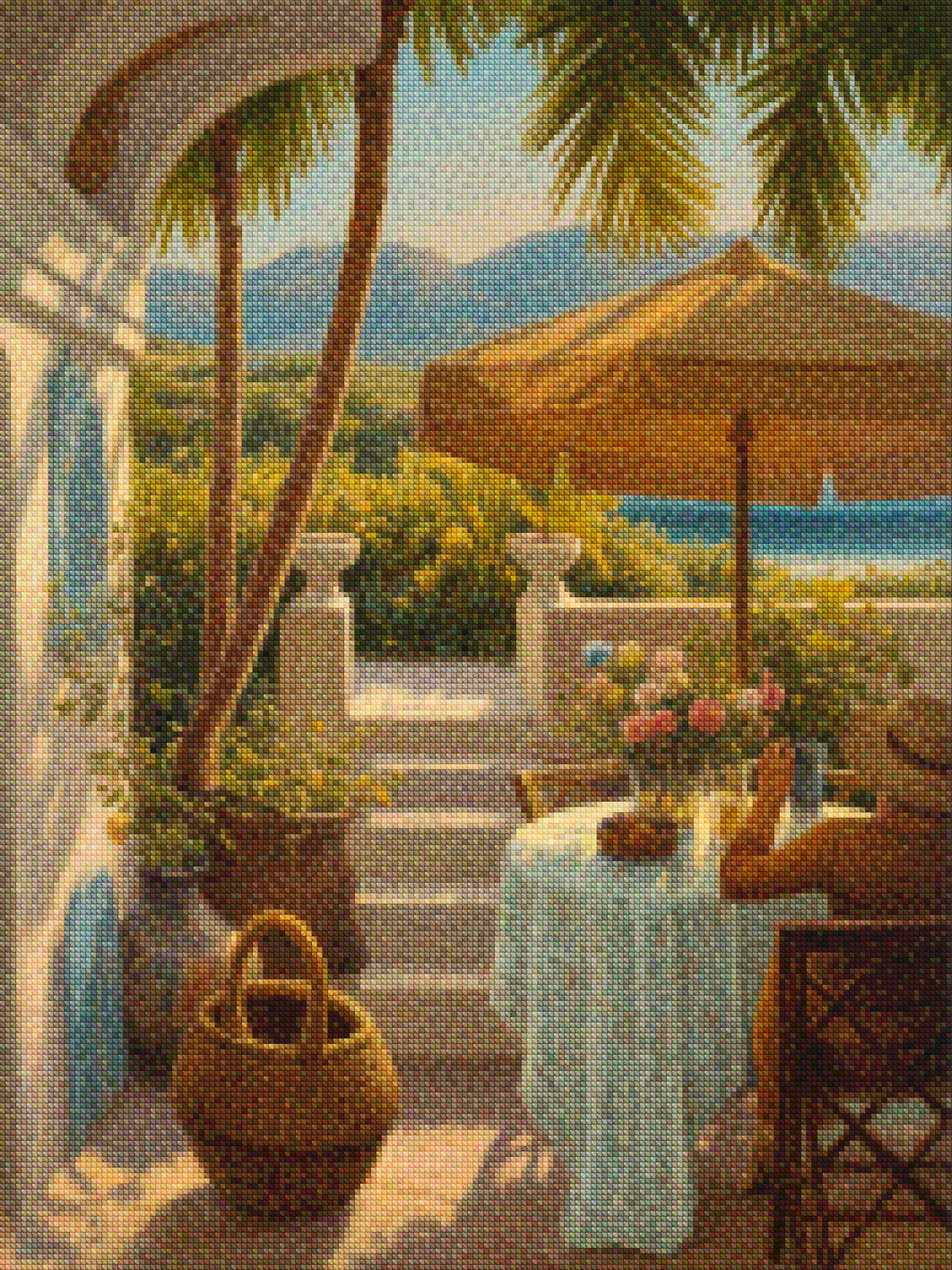 Diamantmaling - Funklende kugleulykke