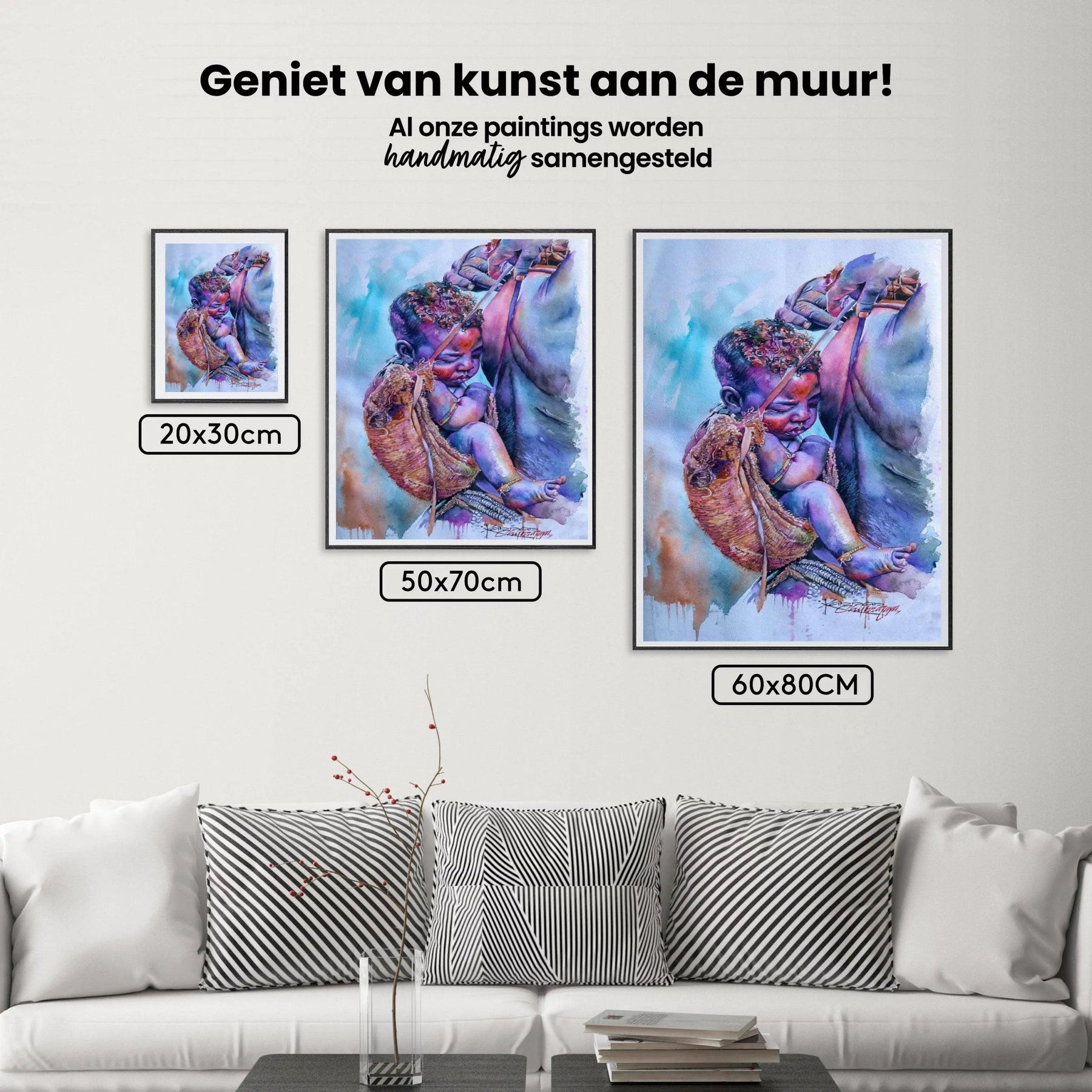 Diamantmaleri Afrikansk mor - SEOS Shop ®