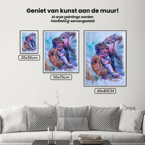 Diamantmaleri Afrikansk mor - SEOS Shop ®