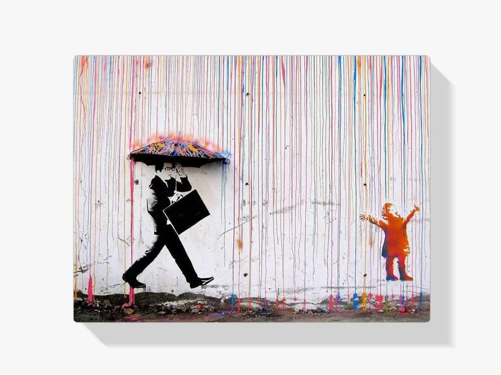 Diamantmaleri Banksy – Farveregn - SEOS Shop ®