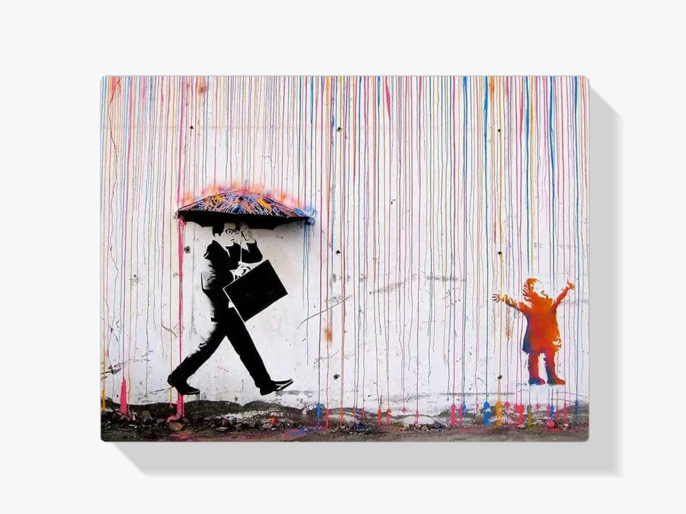 Diamantmaleri Banksy – Farveregn - SEOS Shop ®
