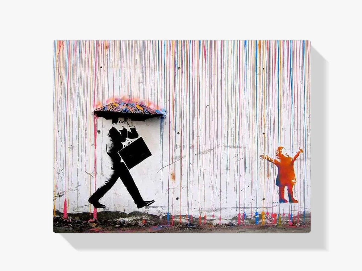 Diamantmaleri Banksy – Farveregn - SEOS Shop ®