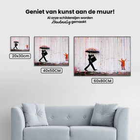 Diamantmaleri Banksy – Farveregn - SEOS Shop ®
