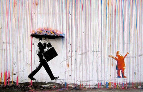 Diamantmaleri Banksy – Farveregn - SEOS Shop ®