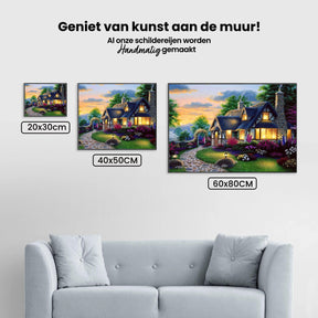 Diamantmaling Bjerghus og Have - SEOS Shop ®