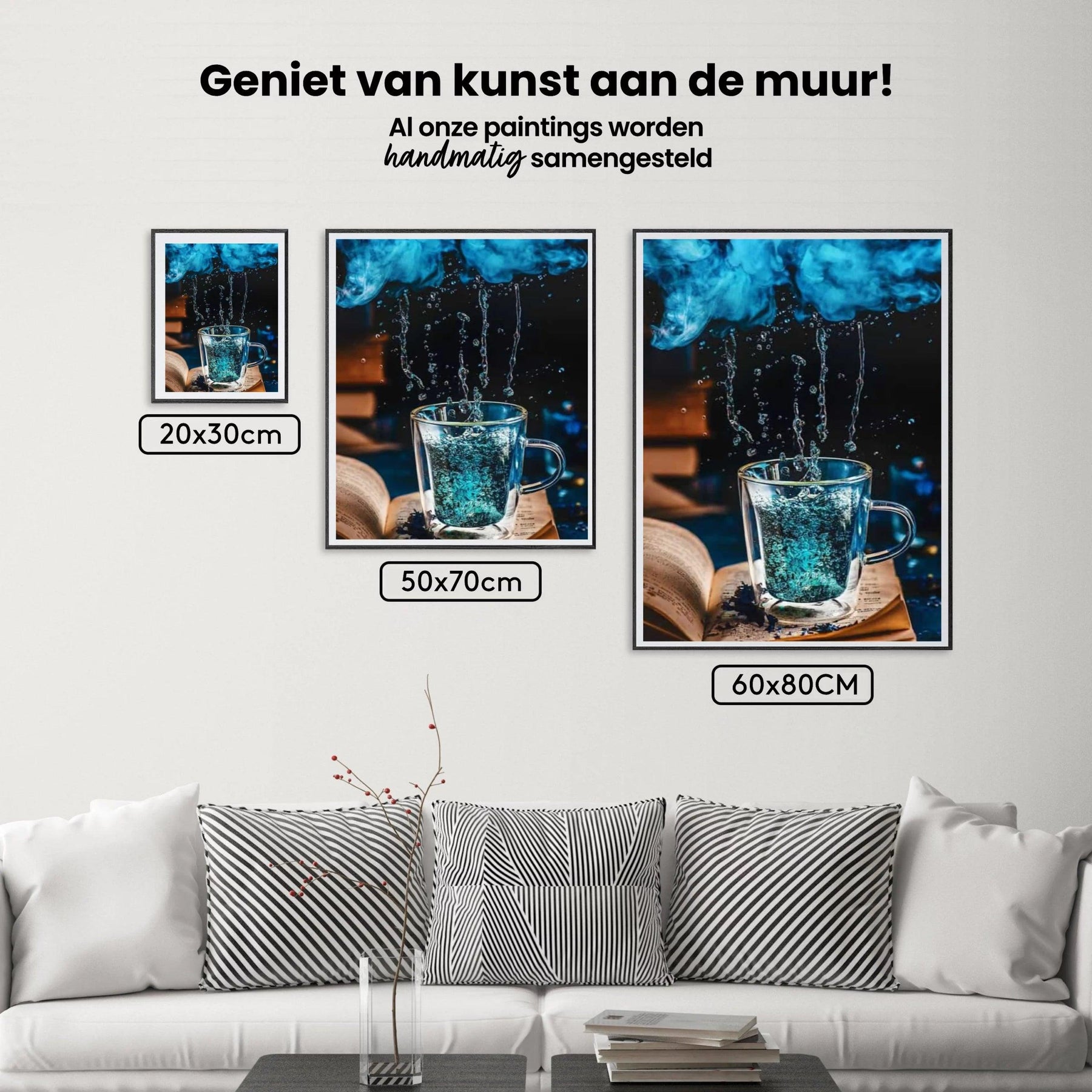 Diamantmaleri Blåt Vand - SEOS Shop ®