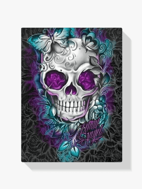 Diamantmaleri Blomst Sommerfugl Kranie - SEOS Shop ®