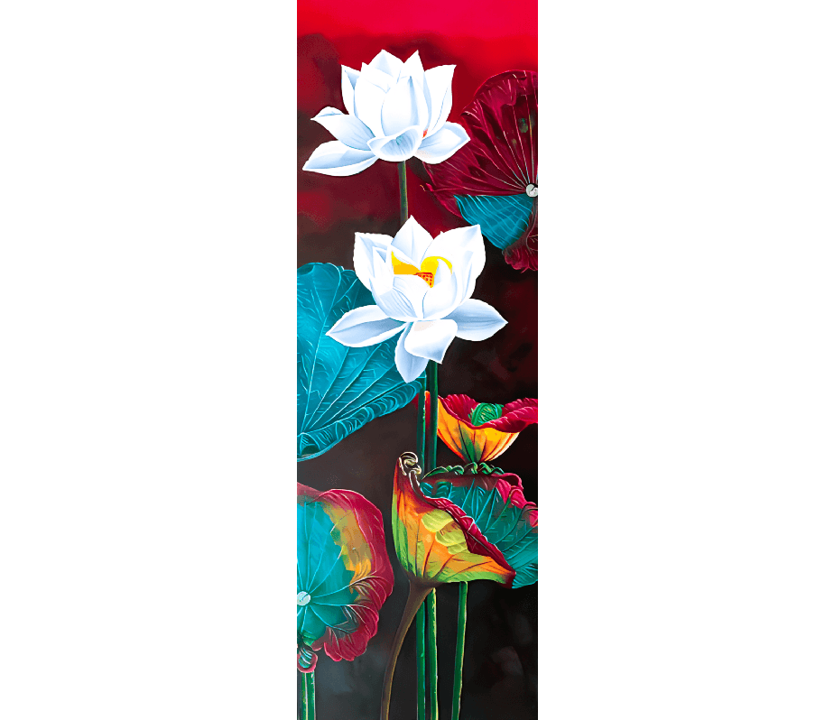 Diamantmaling Blomsterplade - SEOS Shop ®