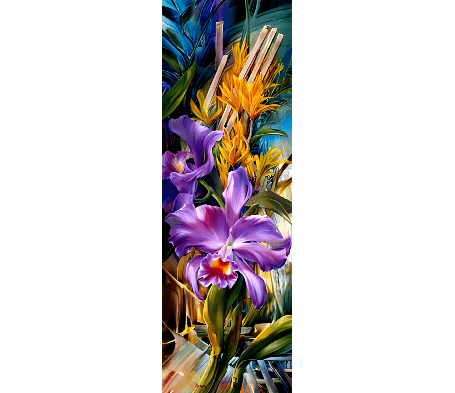 Diamantmaling Blomsterplade - SEOS Shop ®