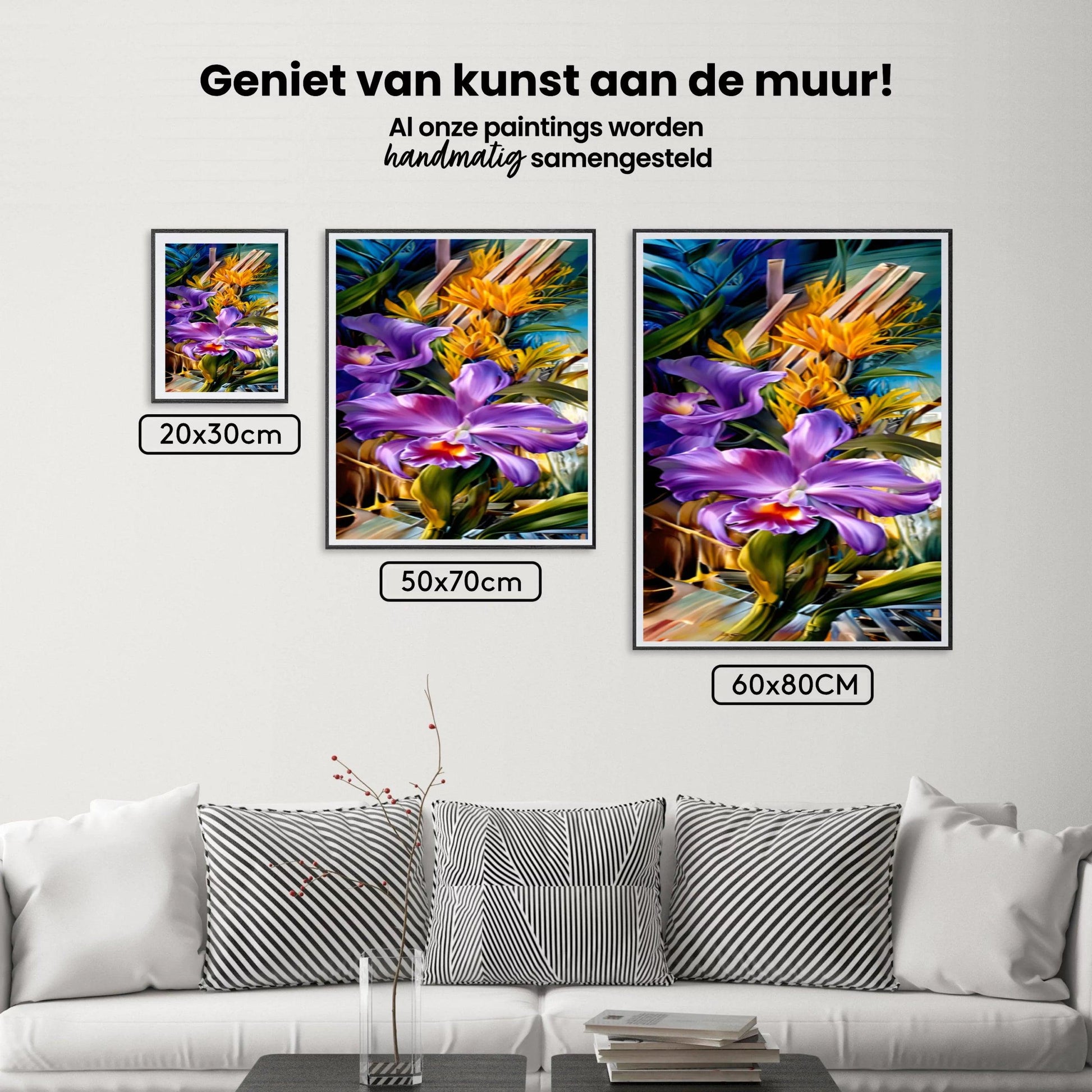 Diamantmaling Blomsterplade - SEOS Shop ®
