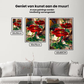 Diamantmaling Blomsterplade - SEOS Shop ®