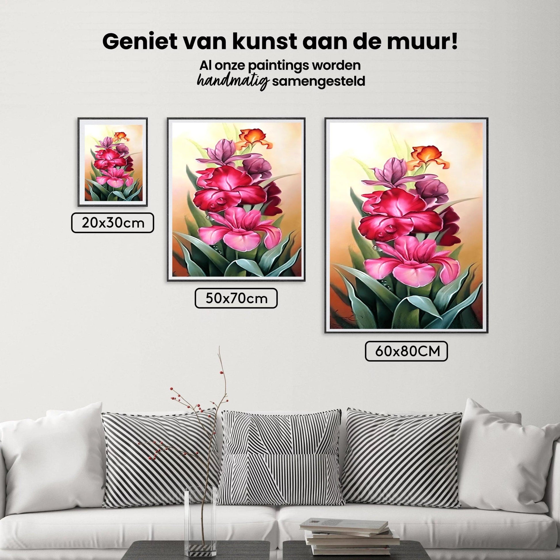 Diamantmaling Blomsterplade - SEOS Shop ®