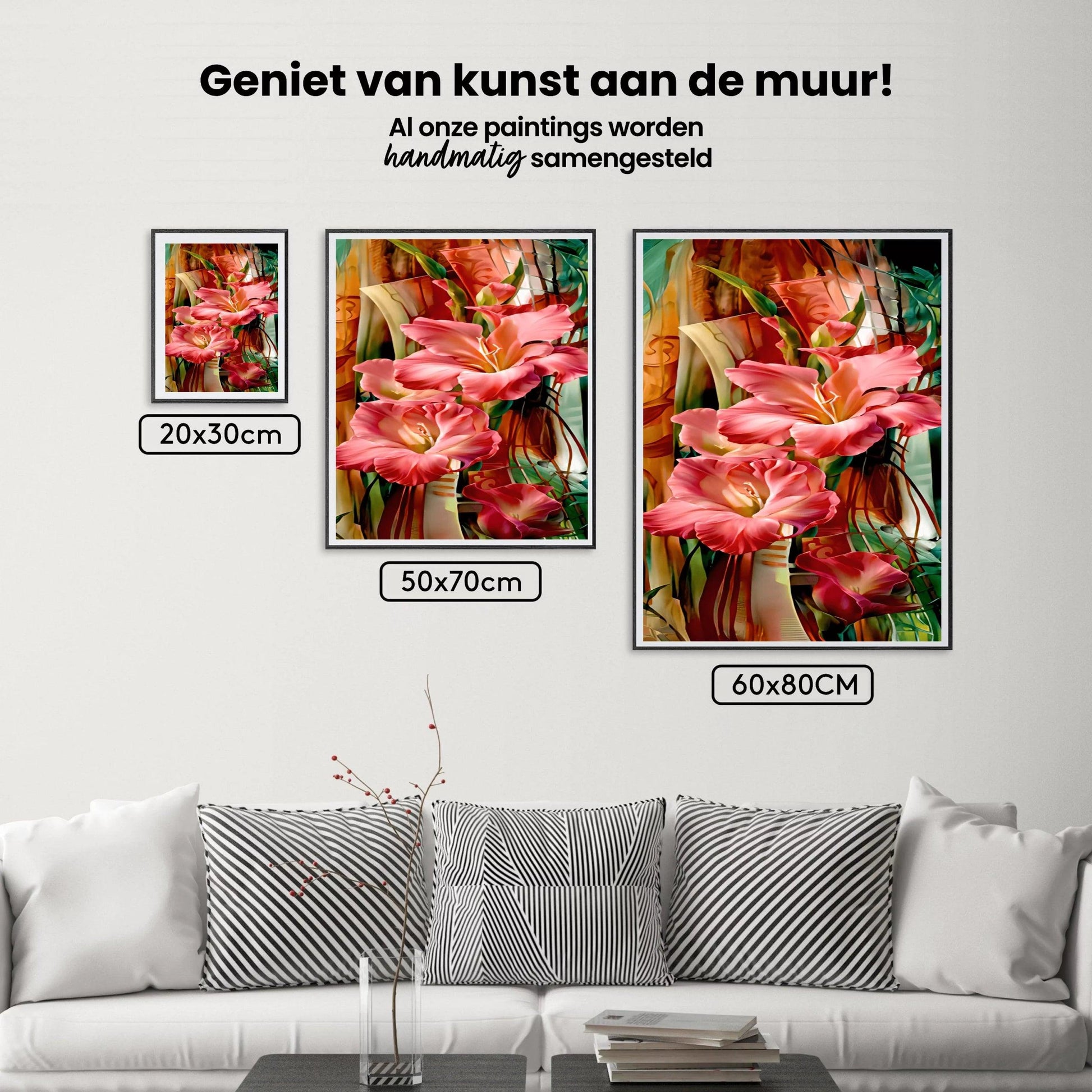 Diamantmaling Blomsterplade - SEOS Shop ®