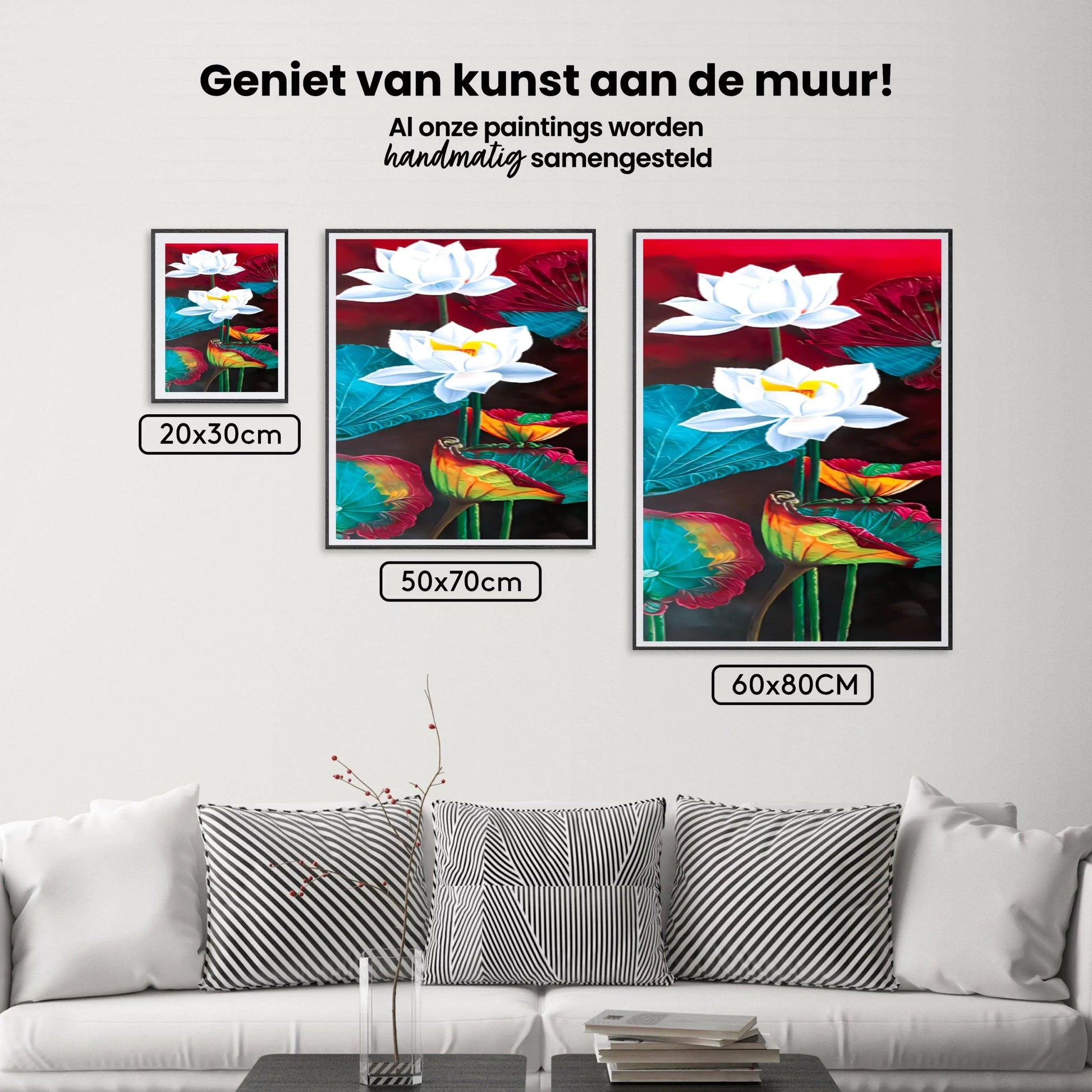 Diamantmaling Blomsterplade - SEOS Shop ®