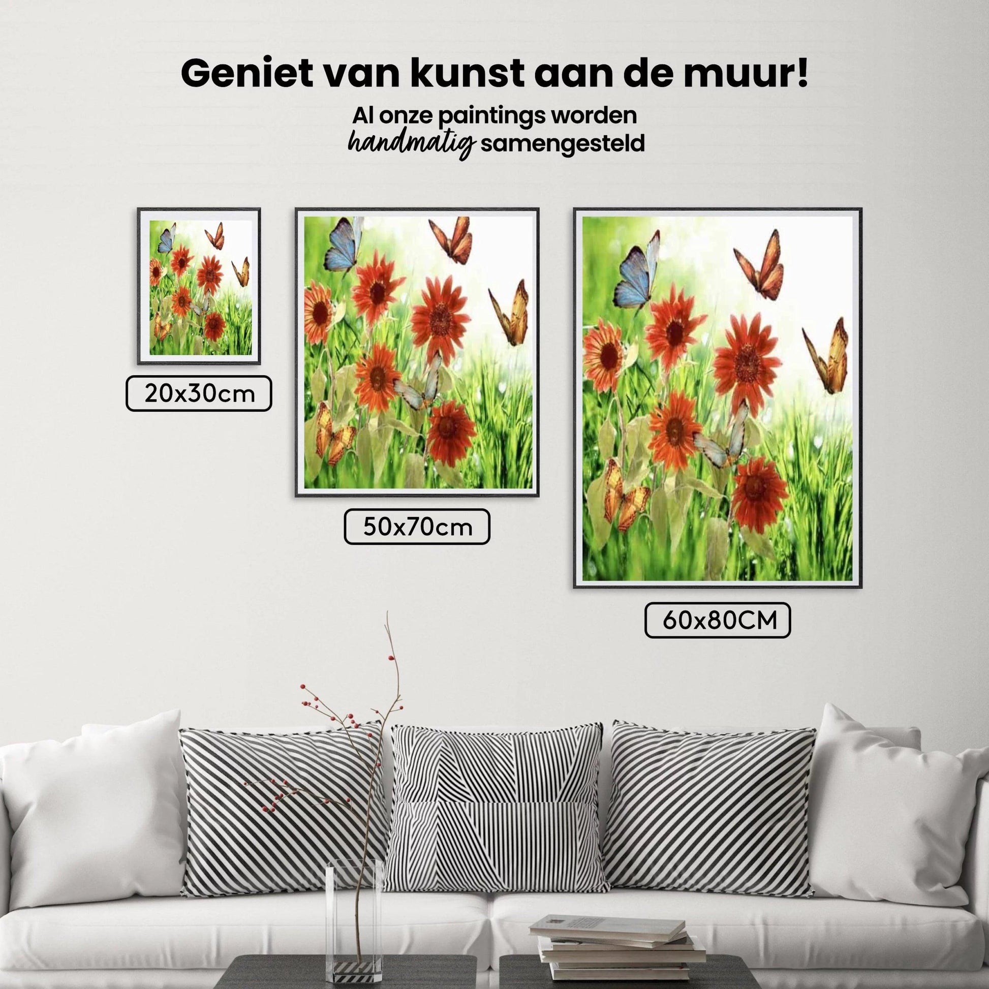 Diamantmaling Blomster og Sommerfugle - SEOS Shop ®