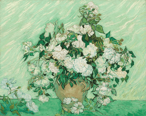 Diamantmaling Blomster i en bakke af Van Gogh - SEOS Shop ®