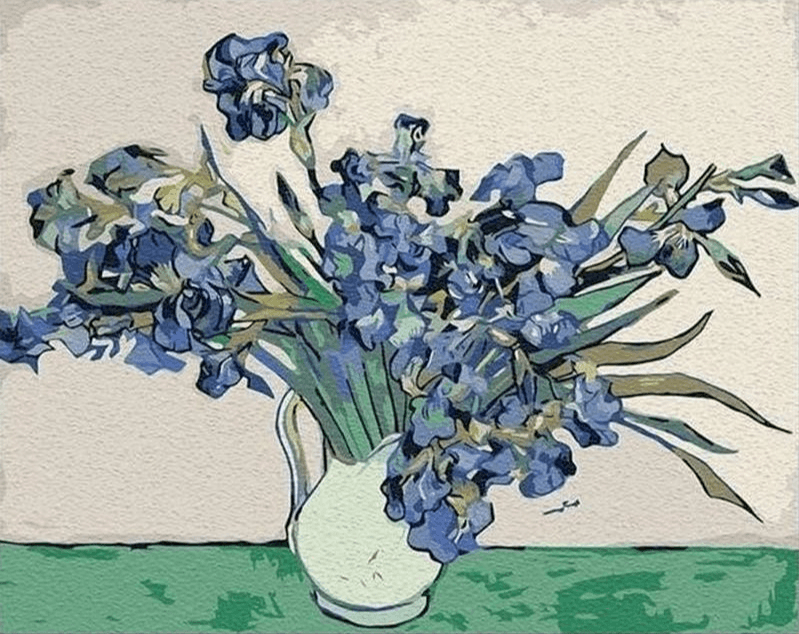 Diamantmaleri Blomster i vase Van Gogh - SEOS Shop ®