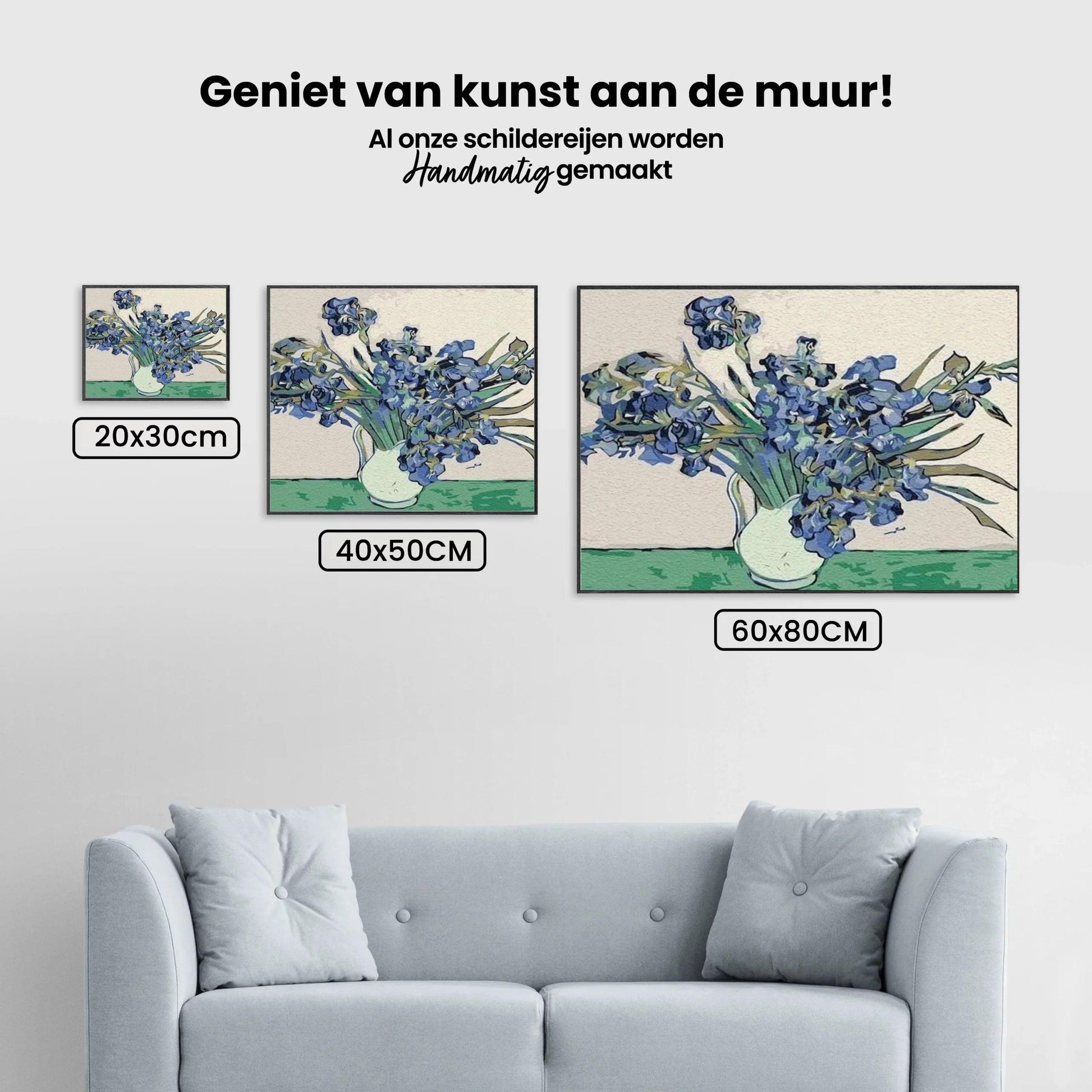 Diamantmaleri Blomster i vase Van Gogh - SEOS Shop ®