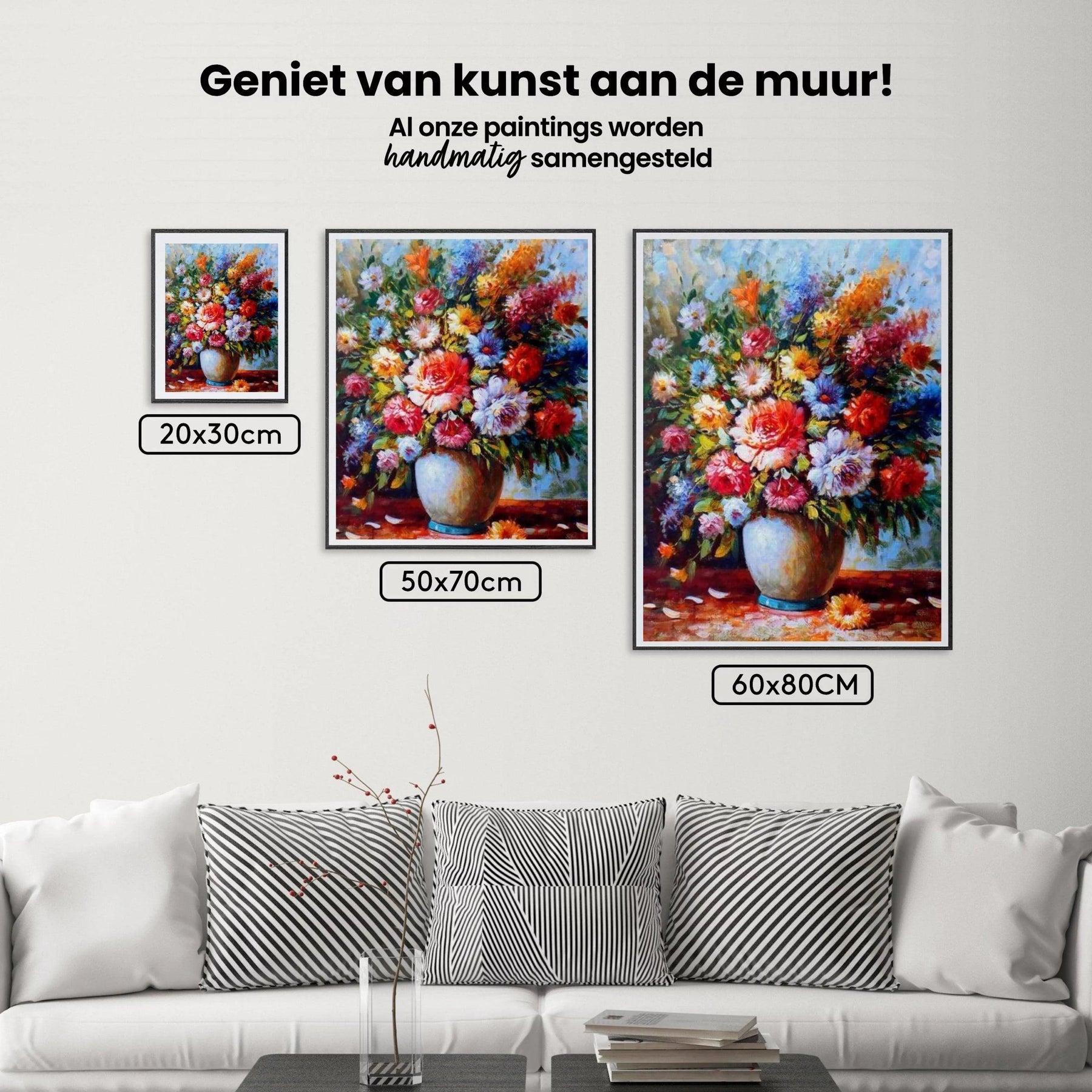 Diamantmaling Blomster i Vase - SEOS Shop ®